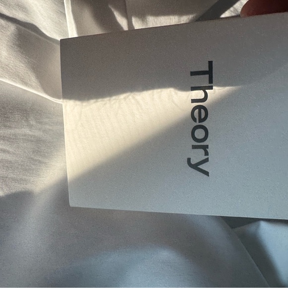 Theory Classic White women’s Shirt XXL - Picture 6 of 10